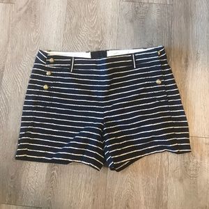 💕 Cynthia Rowley nautical style high waist short size 8